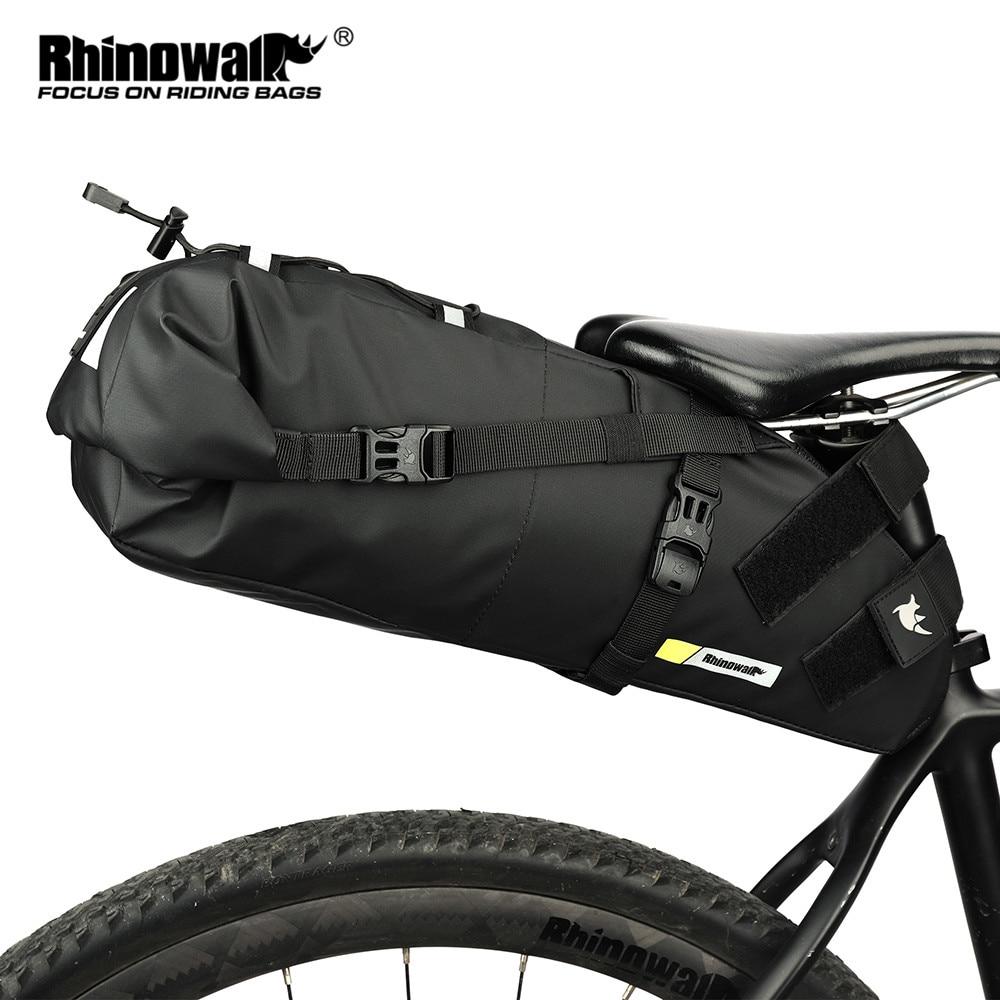 Rhinowalk-Bike-Bag-Waterproof-10L13L-Bicycle-Saddle-Bag-Cycling-Foldable-Tail-Rear-Bag-MTB-Road-Trunk
